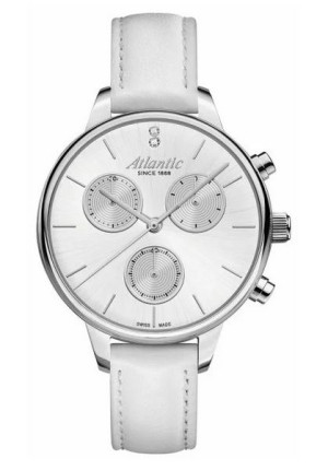Zegarek Damski ATLANTIC 29430.41.21 Chronograf
