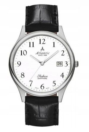 Zegarek Męski ATLANTIC 60342.41.13 Pasek Datownik
