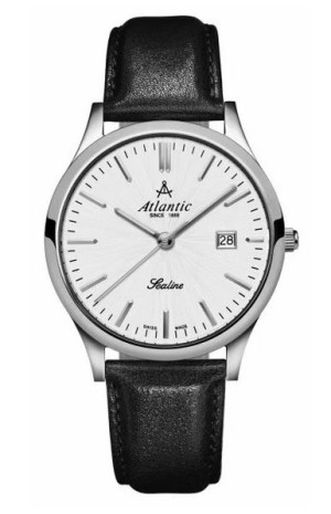 Zegarek Męski ATLANTIC 62341.41.21 Pasek Datownik