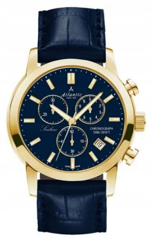 Zegarek Męski ATLANTIC 62450.45.51 Chronograf