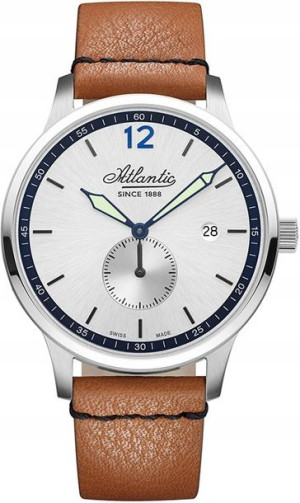 Zegarek Męski ATLANTIC 68352.41.22B Pasek Datownik