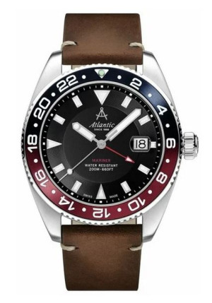 Zegarek Męski ATLANTIC 80570.41.61 WR200 Datownik