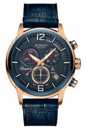 Zegarek Męski ATLANTIC 87461.44.55 Chronograf