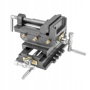 Imadło maszynowe krzyżowe dwuosiowe 100mm kowadło NEO TOOLS 35-035