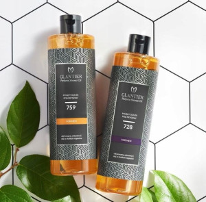 GLANTIER 728 olejek do mycia ciała męski + GRATIS
