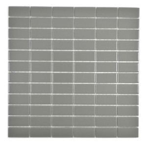 Mozaika prostokątna-cegiełki ciemno szara Metropol MM 0118 30,0 x 30,0