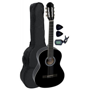 Gewa Basic Classic 3/4 Blk Set - Zestaw Gitarowy