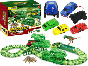 Wyścigowy TOR Samochodowy DINOZAUR Dino autka 120