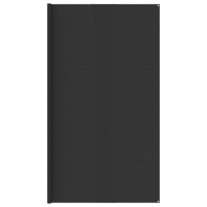 Wykładzina do namiotu, 400x800 cm, antracytowa, HDPE