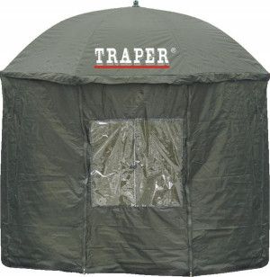 Traper Parasol Zabudowany Namiot Wędkarski 2,50m