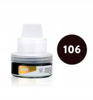Nabłyszczający krem do obuwia z aplikatorem - Kaps Cream Brillance 50 ml