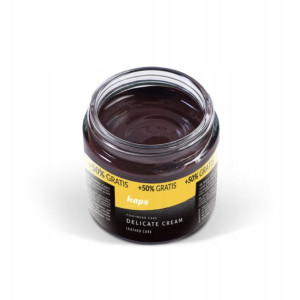 Pasta krem do butów skórzanych na bazie wosków - Kaps Delicate Cream 75 ml