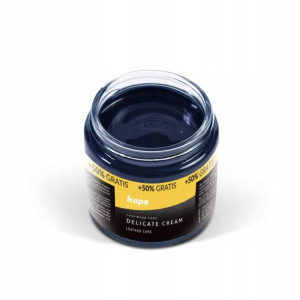 Pasta krem do butów skórzanych na bazie wosków - Kaps Delicate Cream 75 ml