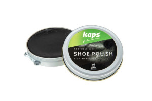 Czyszcząca impregnująca pasta z woskiem do butów - Kaps Shoe Polish 50 ml