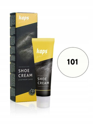 Natłuszczający i pielęgnujący krem do obuwia - Kaps Shoe Cream 75 ml