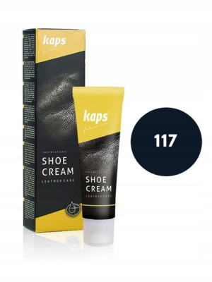 Natłuszczający i pielęgnujący krem do obuwia - Kaps Shoe Cream 75 ml