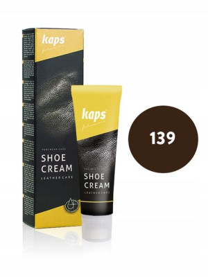 Natłuszczający i pielęgnujący krem do obuwia - Kaps Shoe Cream 75 ml