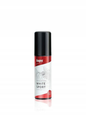 Biała pasta do butów sportowych - Kaps White Sport 75 ml