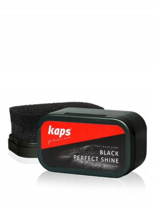 Gąbka do czyszczenia butów nadająca połysk czarna - Black Perfect Shine