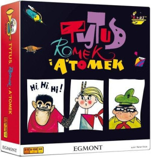 TYTUS ROMEK I ATOMEK gra planszowa twórz komiks