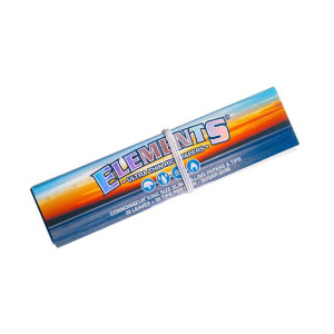 Bibułki ELEMENTS King Size Slim Blue + tips
