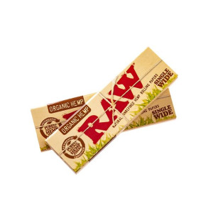 Bibułki RAW Organic Single Wide