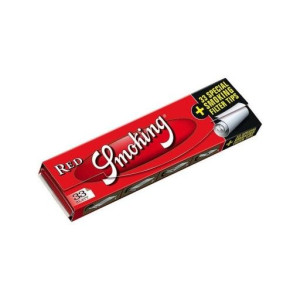 Bibułki Red Smoking z filtrami 33 szt.