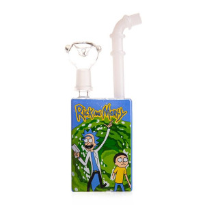 Przenośna fajka wodna Rick i Morty 20 cm