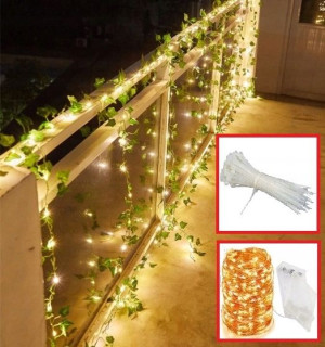 Zestaw Girlanda Bluszcz 24m Led Na Balkon + Gratis