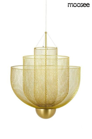 MOOSEE lampa wisząca MESH 45 złota
