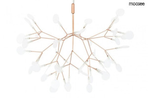 MOOSEE lampa wisząca FLORA 98 miedziana