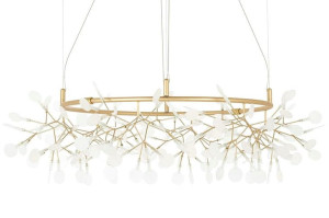 MOOSEE lampa wisząca FLORA 125 złota