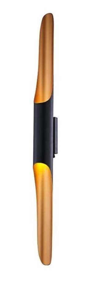 MOOSEE lampa ścienna CONTEO WALL czarna / złota