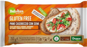 Chleb królewski ciemny z ziarnami Pane Casereccio Con Semi bezglutenowy 250
