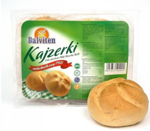 Bułki kajzerki niskobiałkowe PKU bezglutenowe 200 g bułka kajzerka - Balvit