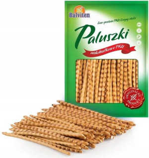 Paluszki niskobiałkowe PKU bezglutenowe 70 g - Balviten