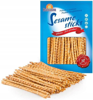 Paluszki z sezamem bezglutenowe 70 g - Balviten