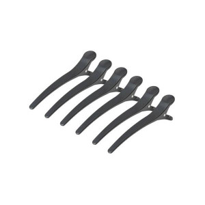 Klamry Fryzjerskie Do Włosów Toni&guy E-32 6 Szt. 11,5 Cm Czarne