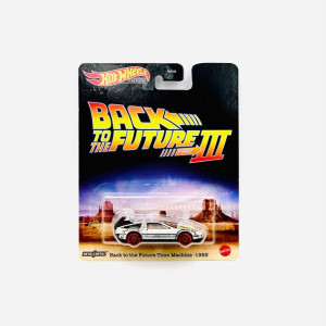 Back to the Future III Time Machine 1955 Delorean - Hot Wheels 1:64
