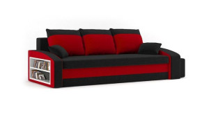 Kanapa Rozkładana Z Półką Nowoczesna Sofa