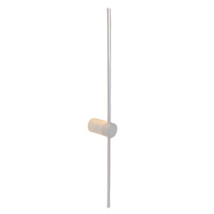 Lampa Ścienna Kinkiet Linowy Srebrny Led 140cm
