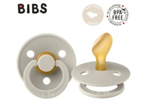 BIBS smoczek anatomiczny uspokajający Colour Anatomical rozmiar M 6m+ Sand