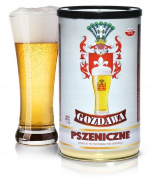 Piwo Domowe Pszeniczne Gozdawa 23l Drożdże Zestaw