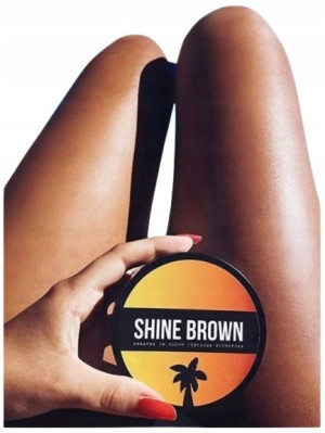 Krem Do Opalania Shine Brown Cream Byrokko 190ml