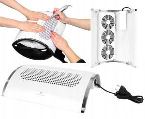 Mocny Pochłaniacz Pyłu Manicure 3 Wiatraki 2 Worki