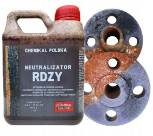 Neutralizator Rdzy Odrdzewiacz 1kg Środek Metal