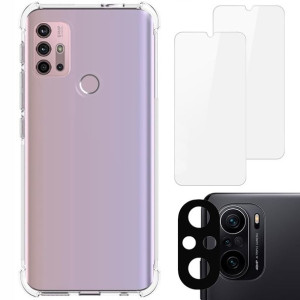 Etui + 2x szkło + aparat Bizon do Moto G10/20/30