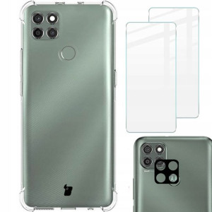 Etui + 2x szkło + aparat Bizon do Moto G9 Power