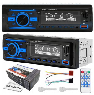 Radio Samochodowe Bluetooth Mikrofon 2xusb Cd 1din