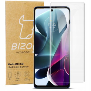 Folia hydrożelowa na ekran Bizon do Moto G51 5G